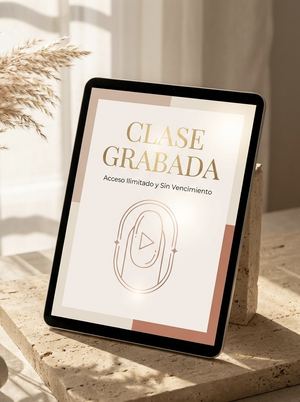 Portada: Clase grabada