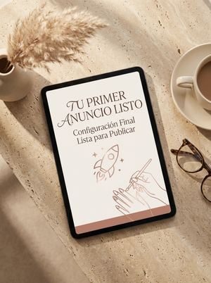 Portada: Tu primer anuncio listo
